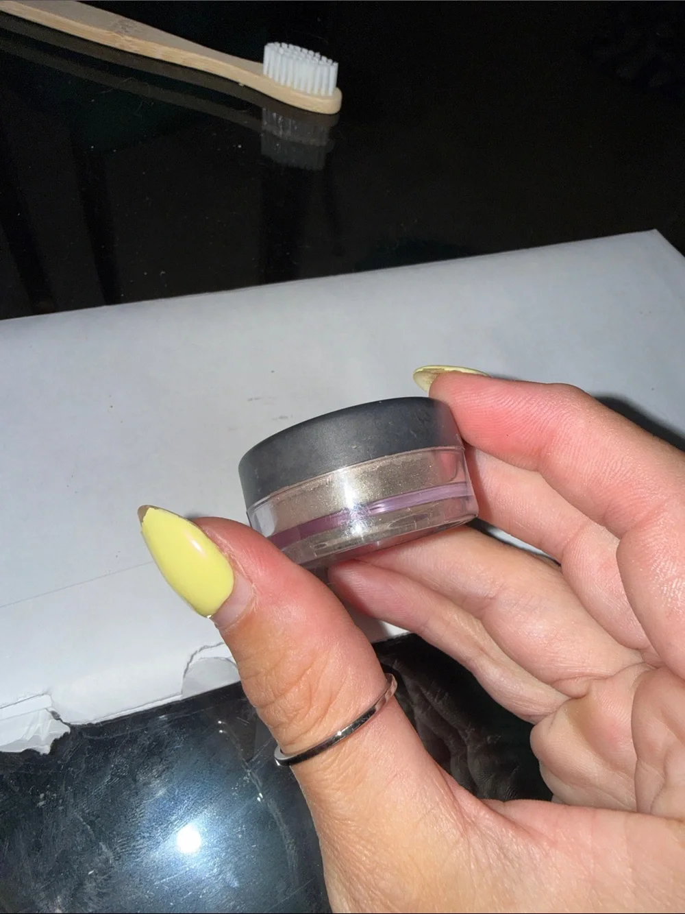 bareMinerals Eyeshadow - Gray/Green Loose Shadow - NEVER USED